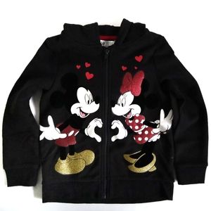 H&M Disney Mickey & Minnie Mouse Girls Hoodie